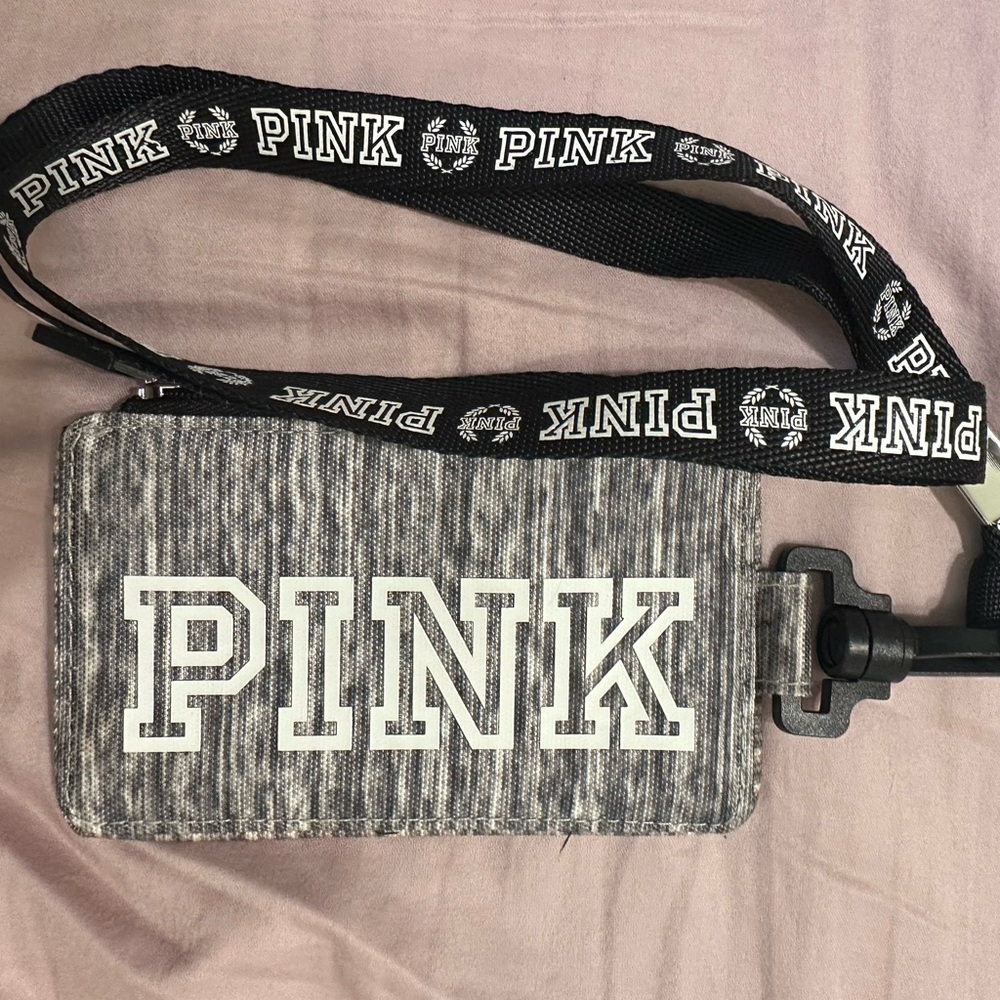Victoria’s Secret PINK ID card lanyard